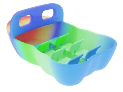Boat CFD 3D Image 3D model
