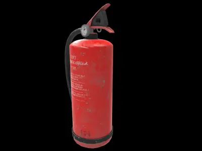 fire extinguisher 3D model