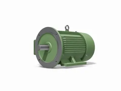 132M B35 Left IEC electric motor - 3D CAD model 3D model