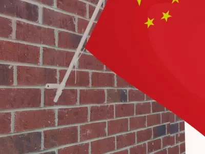 Flag of China 3D model purchase