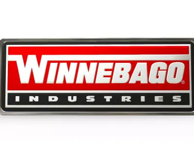 winnebago logo 3D model by 3dlogoman