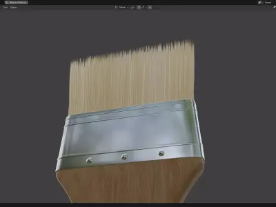 Paint Brush 3D model purchase