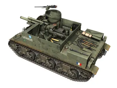 M7 Priest - Uranus 3D model
