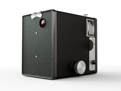 Kodak Six-20 Brownie D Camera 3D model
