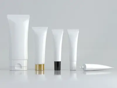  Cosmetic Bottle and Tube Set 