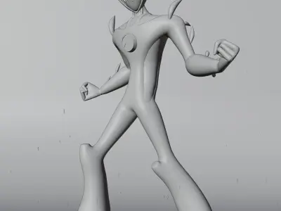 Ben 10 Swampfire 3D model