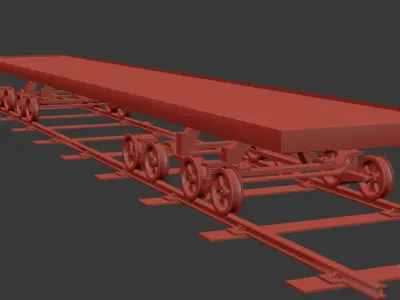 Train Wheels 3D model purchase