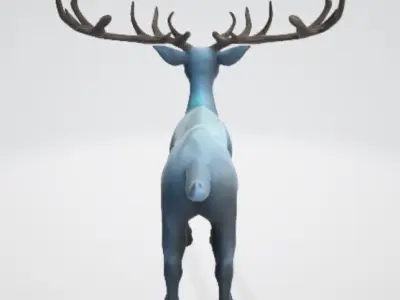 Reindeer  3D model