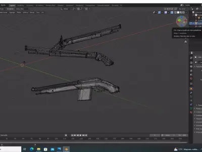 las tres escopetas  3D model