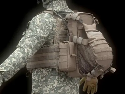 SOLDIER complete Pack 3D model