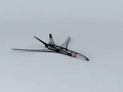AirAtlanticOcean R Jet Dynamics Eco-Liner Free 3D model