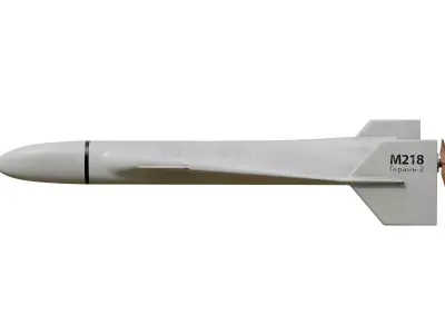 Shahed-136 Kamikaze Drone Geranium-2  Low-poly 3D model