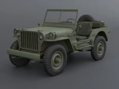 Overland Truck - Jeep 3D model