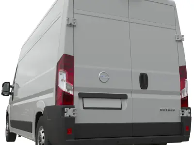 2024 Opel Movano  L3H2 Detailed interior 3D model