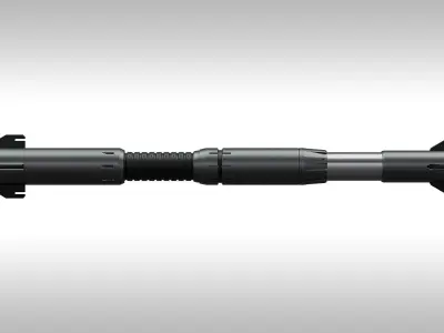 SciFi Missile 3D model purchase
