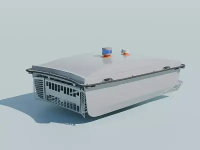 Drone Wasteshark  Low-poly 3D model