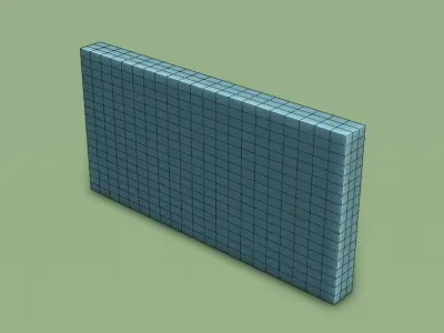 Brick Wall Free 3D model