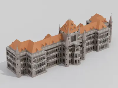 Bombay High Court 3D model