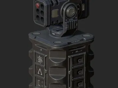 Rocket Launcher - Missile Launcher 3D model