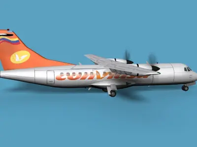ATR  ATR-42-500 Conviasa 3D model