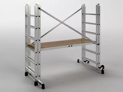 Scaffold tower 8 3D model