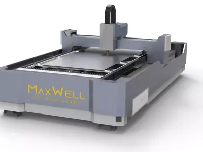 Fiber Laser 500W 3D model