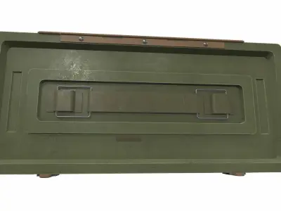 Military box 04 3D model