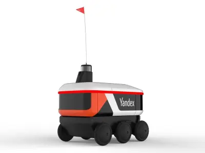 Delivery Robot 3D model