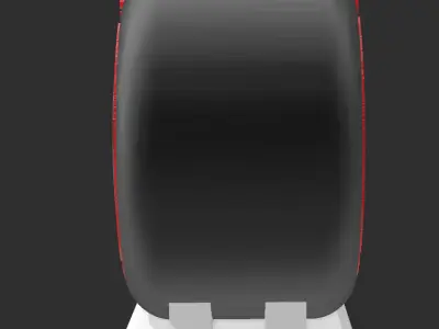 Formula 1 tyre early years till 2021 3D print model purchase