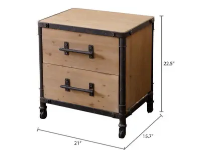 Reidar Metal Nightstand 3D model