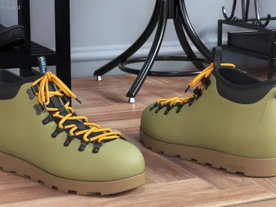 Native Boots 3D model