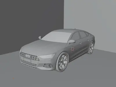 Audi A7 Free 3D model buy