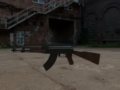 AK-47 3D model