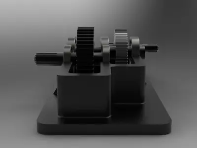 Reduction GearBox 3D model