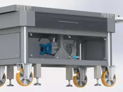 - SteelMotion ChainCart Low-poly 3D model