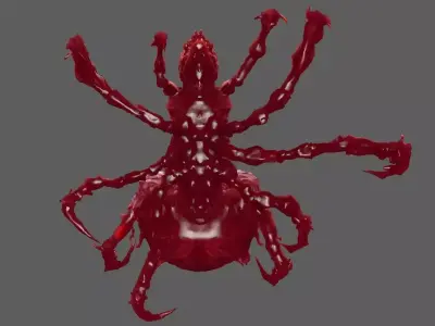 Creature 3D model 4