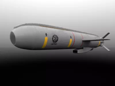 Delilah Cruise Missile 3D model purchase