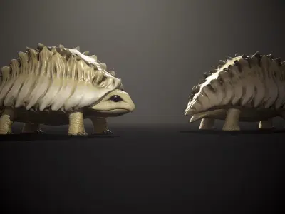 Tortoise1 - Game Ready Low-poly 3D model Low-poly 3D model