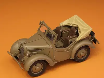 kurogane type 95 4x4  ww2 3D print model