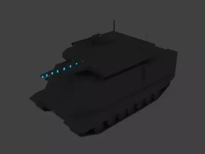 Infantry fighting vehicle 3D model from CGTrader