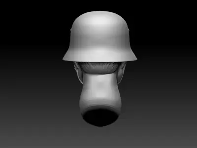 helmet 3D print model get