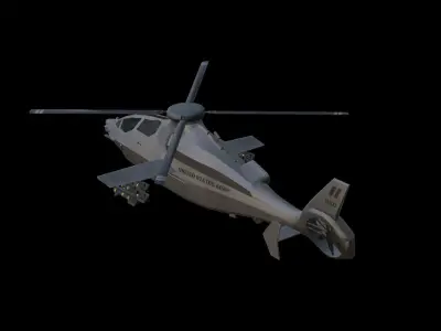 Bell-360-invictus Low-poly 3D model