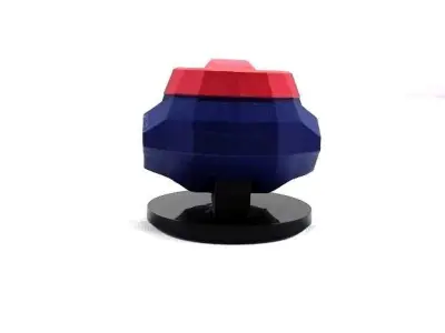 Super Mecha - Mahask of Code Name M4HSK - 3D Print Ready Low-poly 3D model