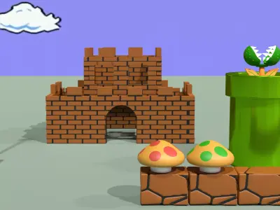 THE MARIO PACK PART ONE 3D model
