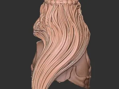 Crysania Mythic Legions Head 3D print model