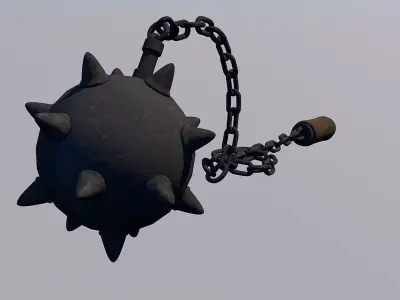 Medieval Mace 3D model