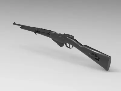 mauser rifle 3D model