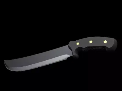 Machette - Multiple Textures Low-poly 3D model