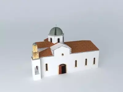 CHURCH AGRILIS Free 3D model