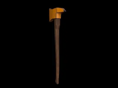 AXE BLADE Free low-poly 3D model